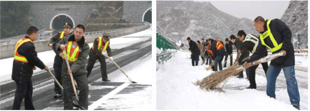 人工除雪
