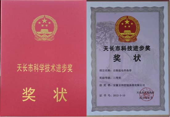 科技进步奖三等奖